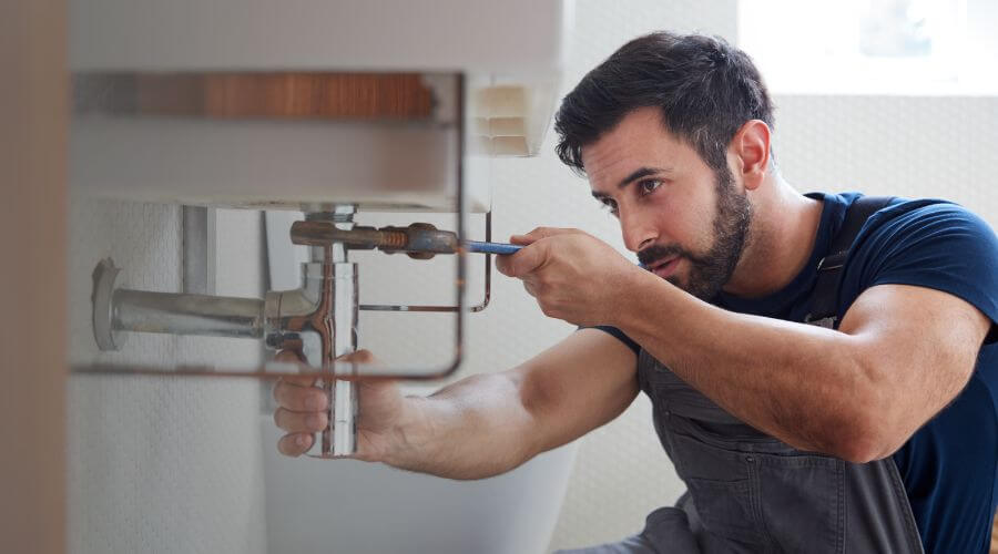Sink faucet installation in Fillmore, IN